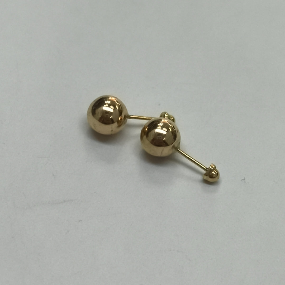 BROQUELES PAR ORO 8 K 0,80 GRMS (SEMINUEVO)