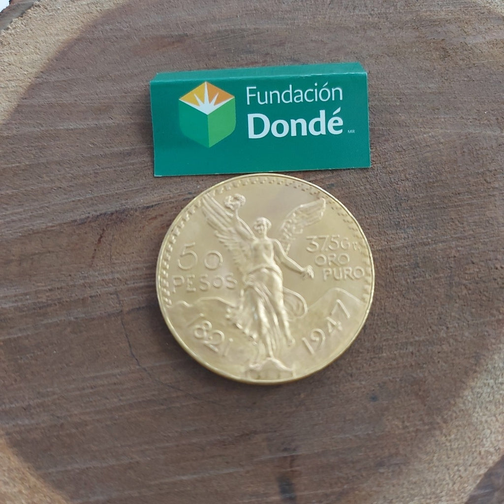 K1 41.6 GRMS 21 K IDENTIFICACIÓN MONEDA NOMINATIVA MATERIALES ORO CANTI (SEMINUEVO)