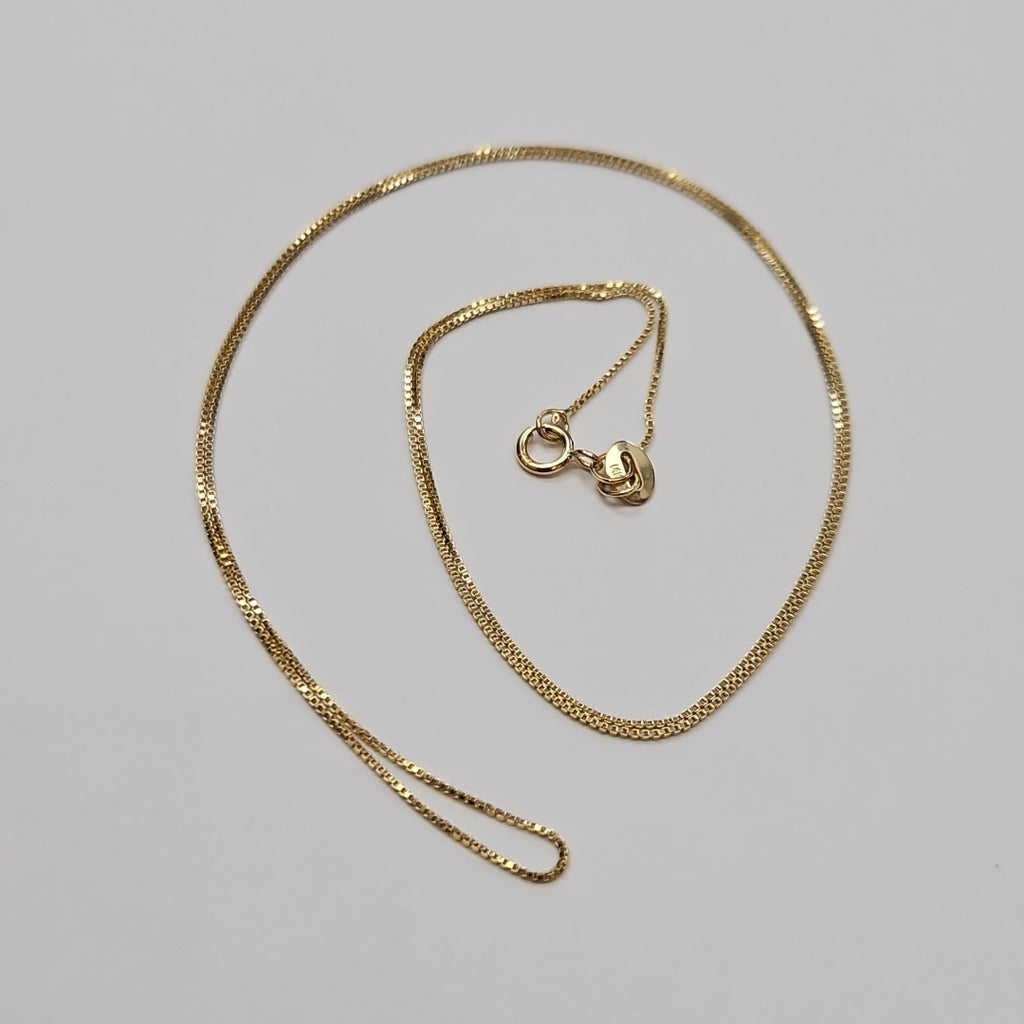 CADENA VENECIANO 14K 55 CM 1.7 GR (NUEVO)