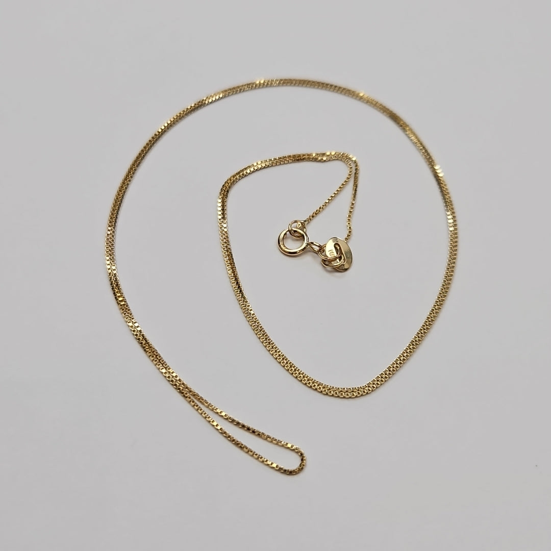 CADENA VENECIANO 14K 55 CM 1.7 GR (NUEVO)