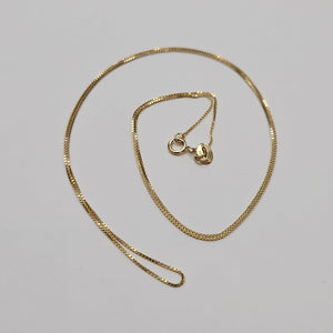 CADENA VENECIANO 14K 55 CM 1.7 GR (NUEVO)