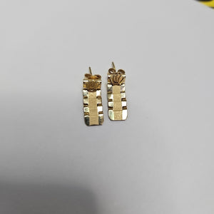 ARETES PAR ORO 10 K 1,30 GRMS (SEMINUEVO)