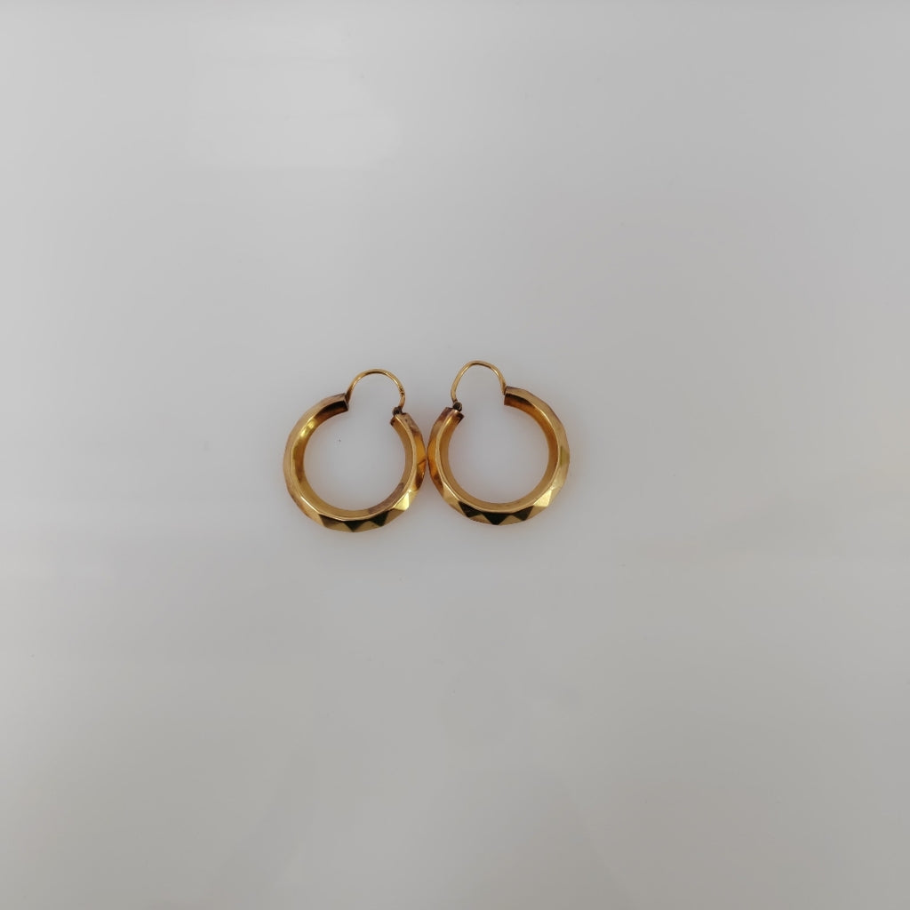 ARRACADAS PAR ORO 18 K 4.9 GRMS (SEMINUEVO)