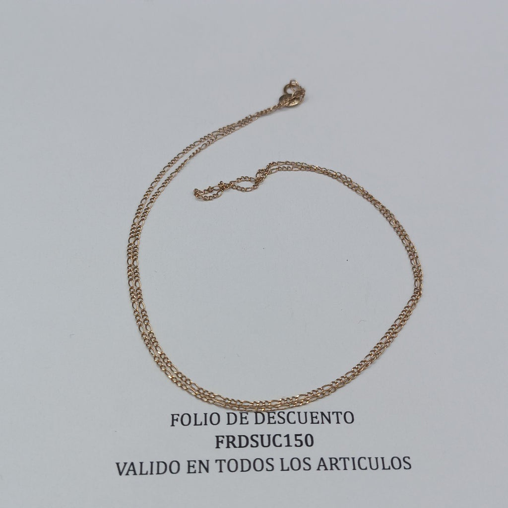 CADENA ORO 10 K 1.3 GRMS (SEMINUEVO)