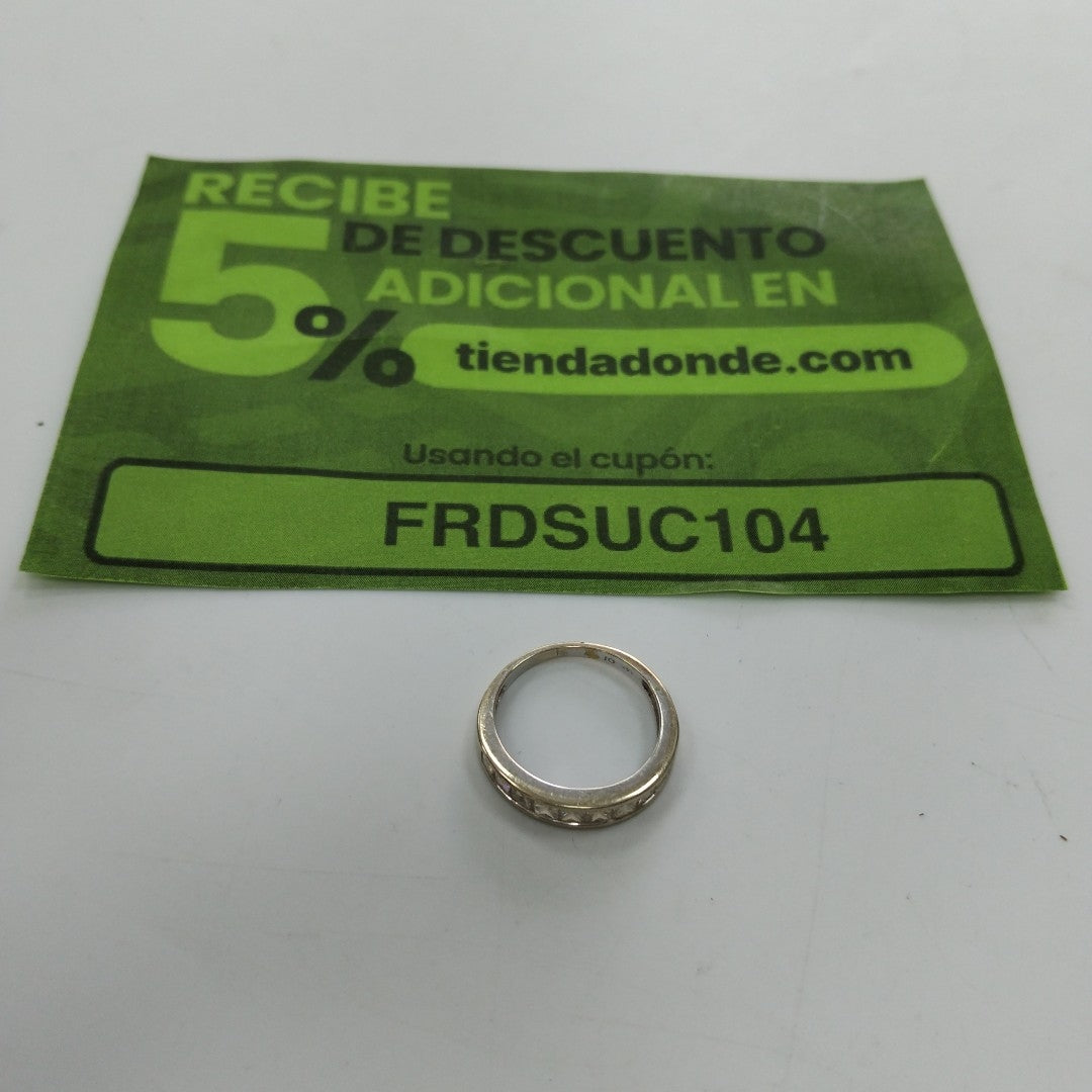 ANILLITO ORO BLANCO 14 K 2,50 GRMS (SEMINUEVO)