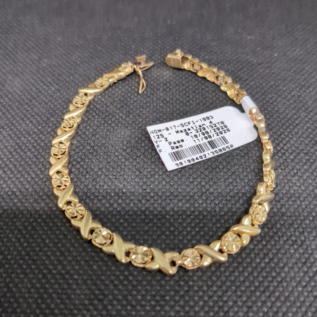 PULSERA ORO 10 K 8.9 GRMS (SEMINUEVO)