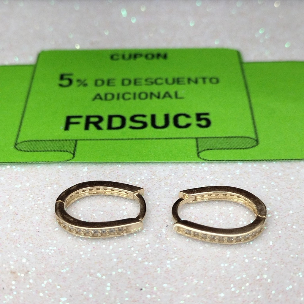 HUGGIES ORO 14K 1.7 (NUEVO)