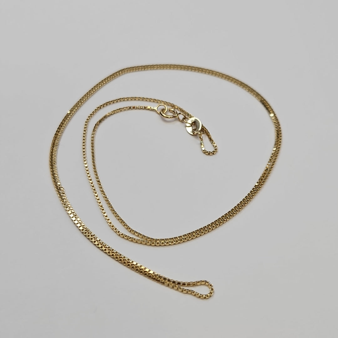 CADENA VENECIANO 14K 60 CM 2.7 GR (NUEVO)