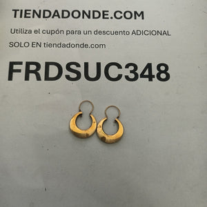 ARETES PAR ORO 8 K 2.7 GRMS (SEMINUEVO)