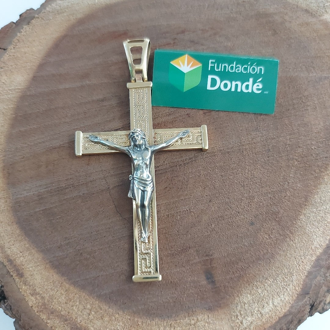 CRUCIFIJO ORO 14 K 8.3 GRMS (SEMINUEVO)