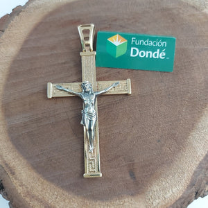 CRUCIFIJO ORO 14 K 8.3 GRMS (SEMINUEVO)