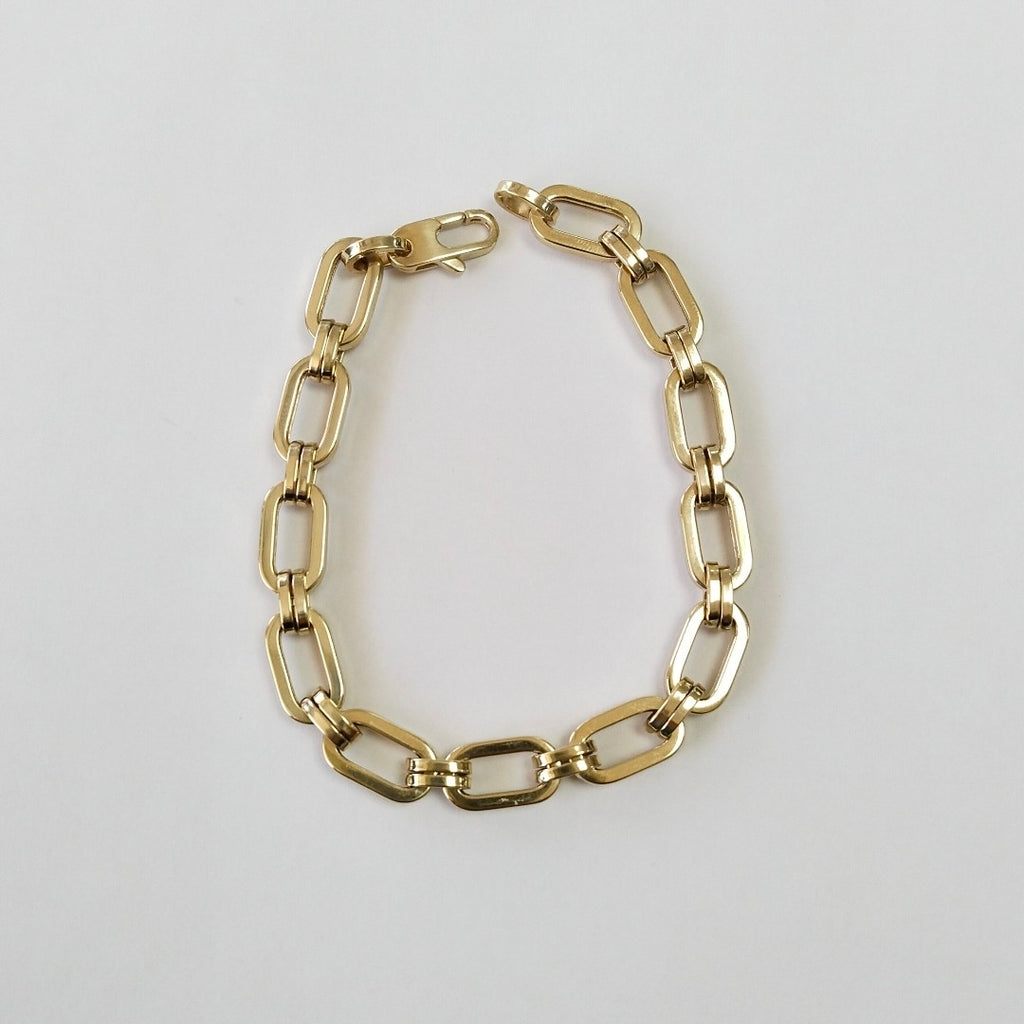 PULSERAS CABALLERO ORO 14K 9.3 (NUEVO)