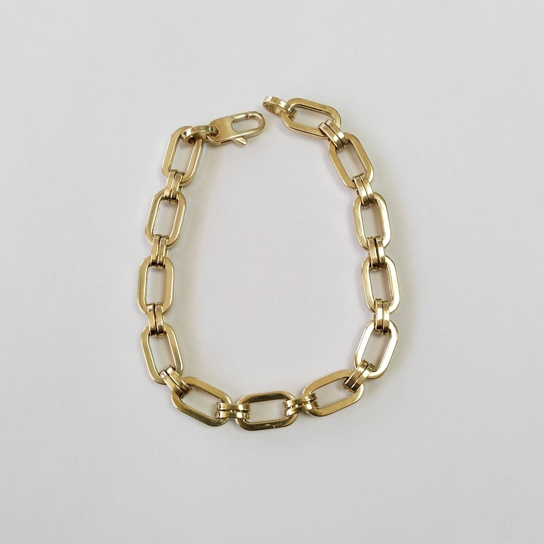 PULSERAS CABALLERO ORO 14K 9.3 (NUEVO)