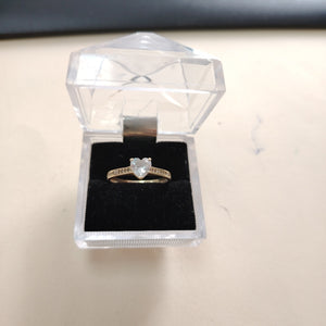 SOLITARIO ORO 14 K 1.9 GRMS (SEMINUEVO)