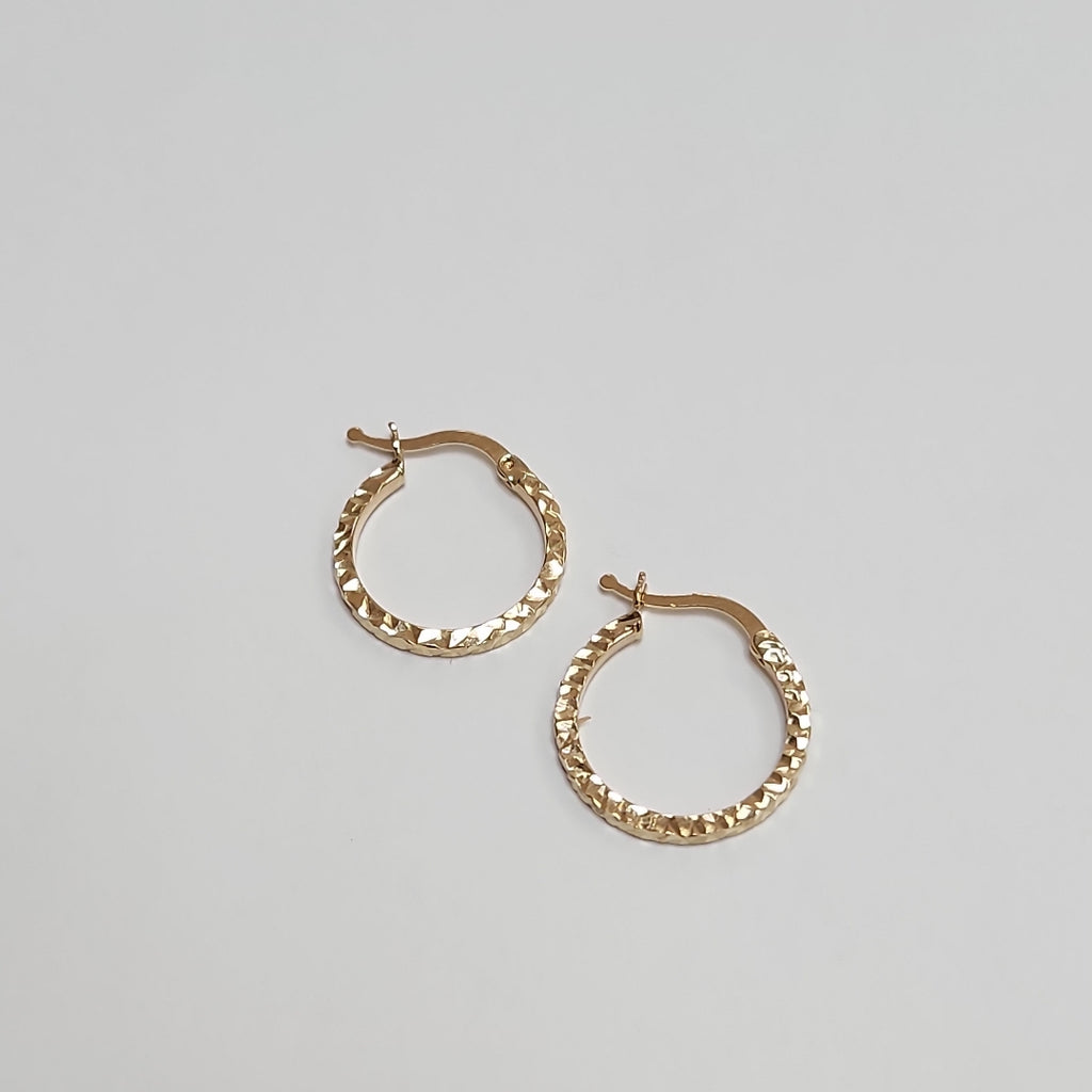 ARRACADAS ORO 14K 1.4 (NUEVO)