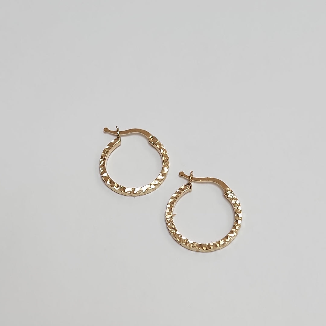 ARRACADAS ORO 14K 1.4 (NUEVO)