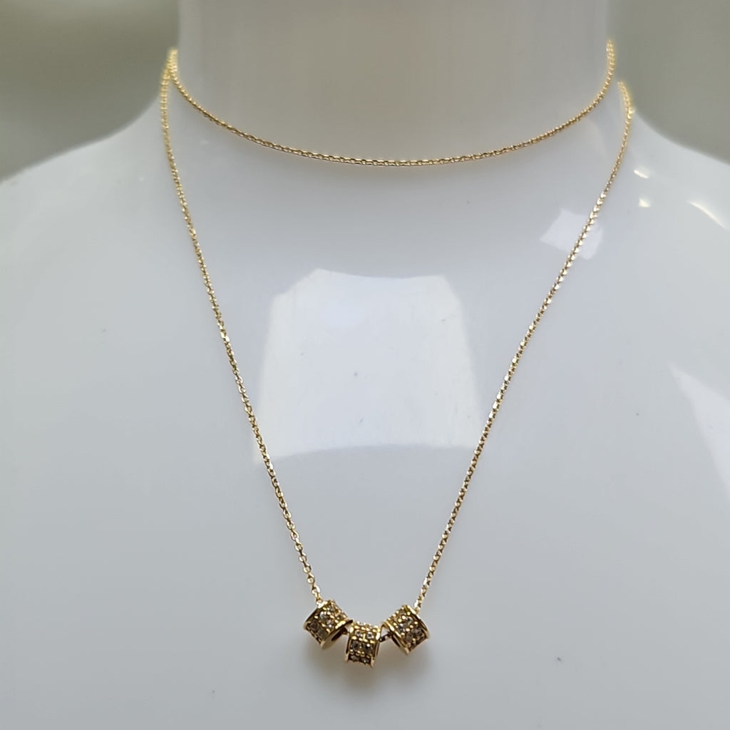 GARGANTILLAS ORO 14K 2.3 (NUEVO)