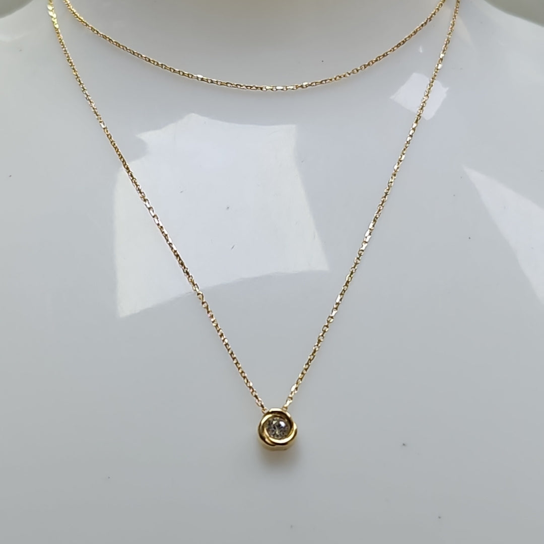 GARGANTILLAS ORO 14K 1.5 (NUEVO)