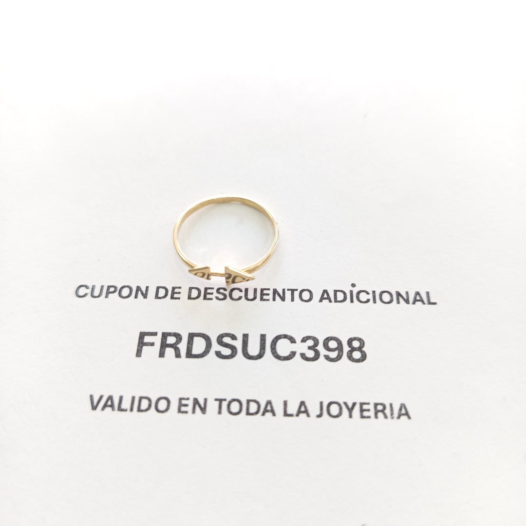 ANILLOS DAMA ORO 14K 1 (NUEVO)
