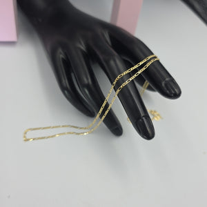 CADENAS CARTIER 3 1 AMARILLA ORO 14K 2.1 (NUEVO)
