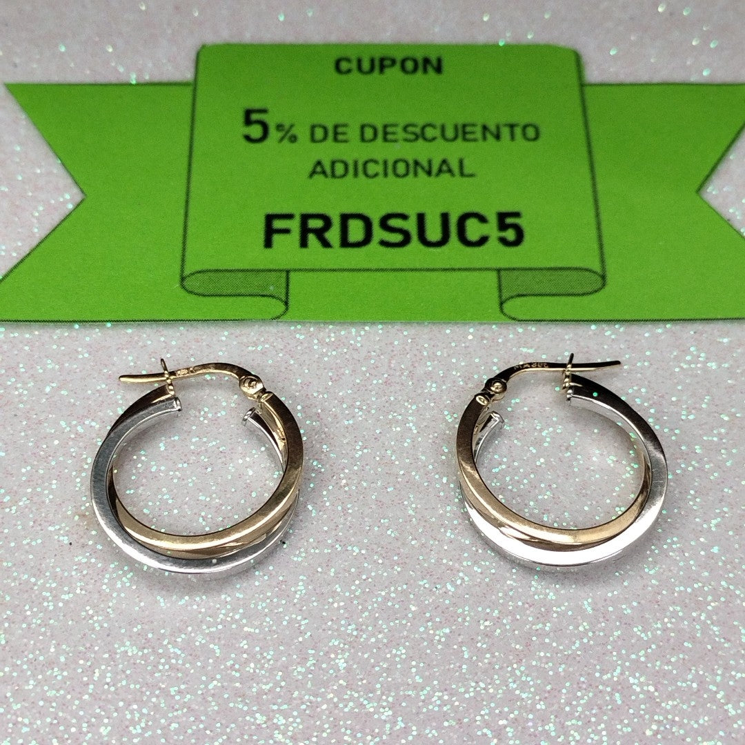 ARRACADAS ORO 14K 1.7 (NUEVO)
