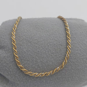 CADENA ORO COMBINADO 14 K 10,50 GRMS (SEMINUEVO)