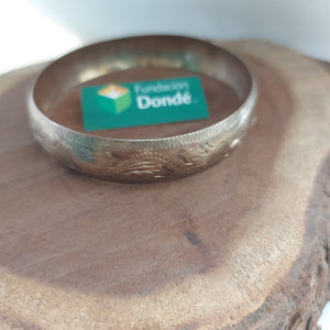 PULSERA RIGIDA ORO 10 K 14,60 GRMS (SEMINUEVO)