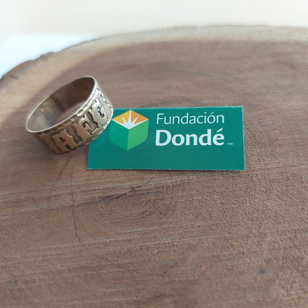 ANILLO ORO 8 K 4.1 GRMS (SEMINUEVO)