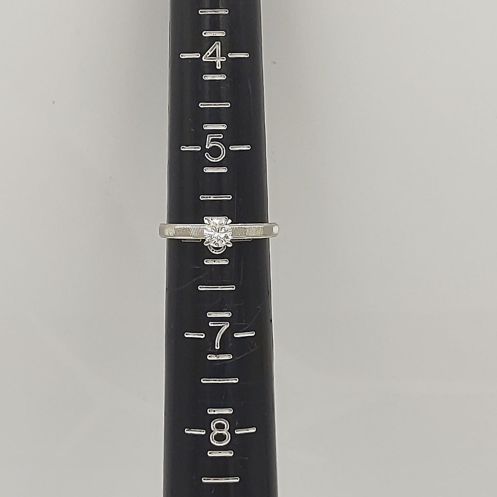 ANILLITO ORO,ORO BLANCO 14 K 2,30 GRMS (SEMINUEVO)