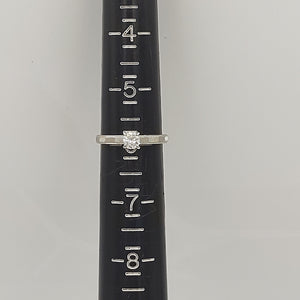 ANILLITO ORO,ORO BLANCO 14 K 2,30 GRMS (SEMINUEVO)