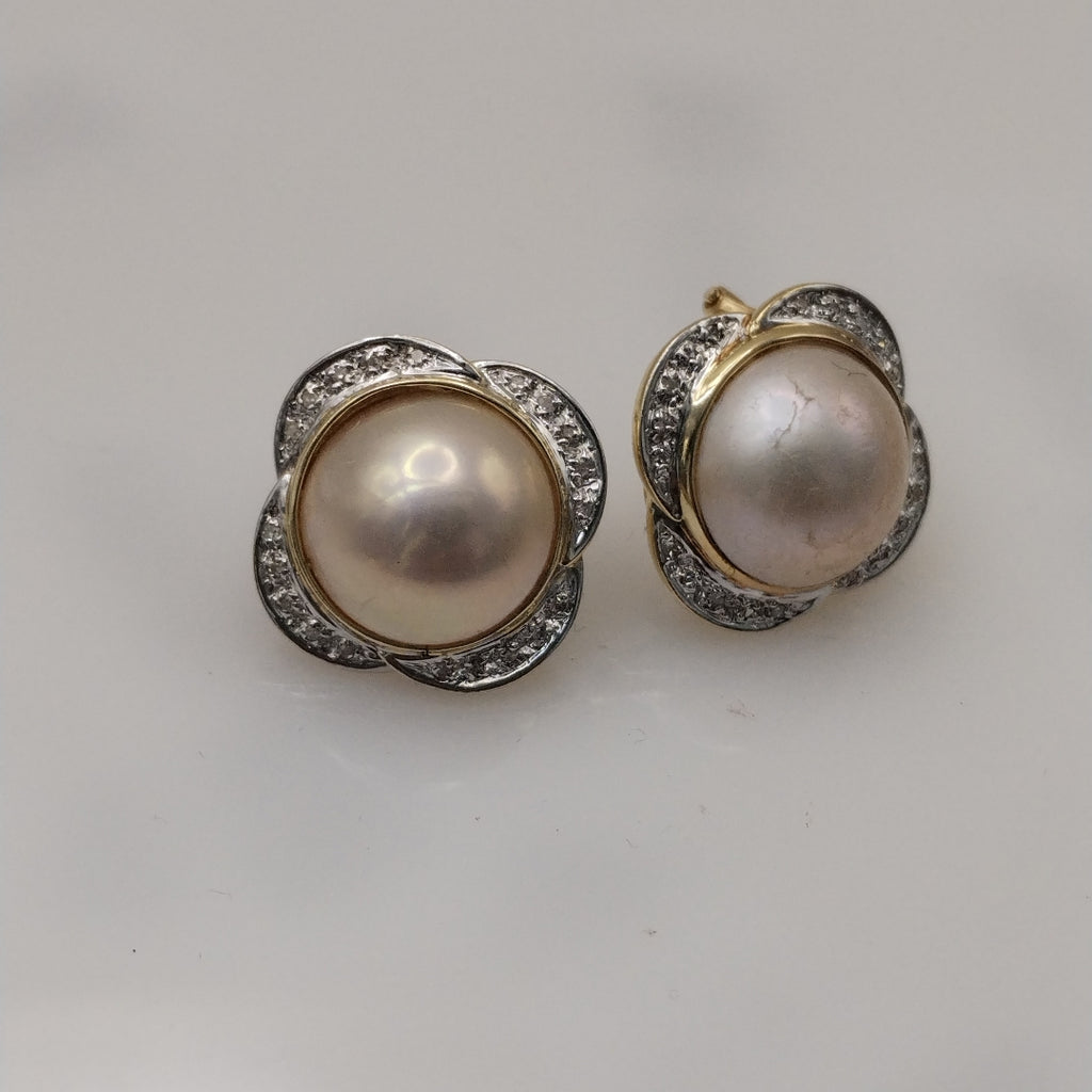 ARETES PAR ORO 14 K 8,60 GRMS (SEMINUEVO)