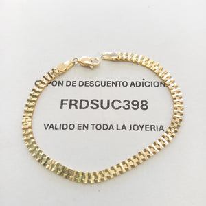 PULSERA ESPECIAL 14K 18 CM 4.1 GR (NUEVO)