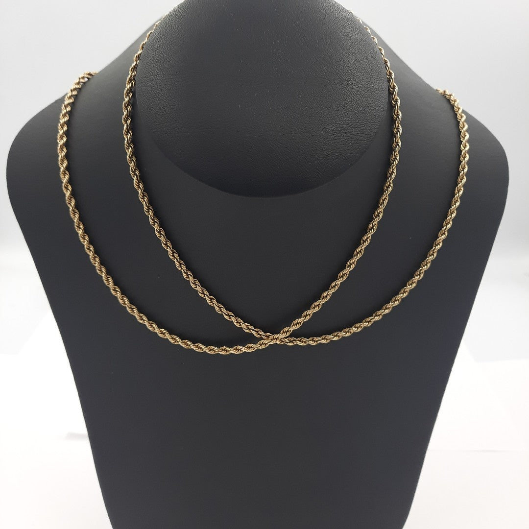 CADENA ORO 14 K 24 GRMS (SEMINUEVO)