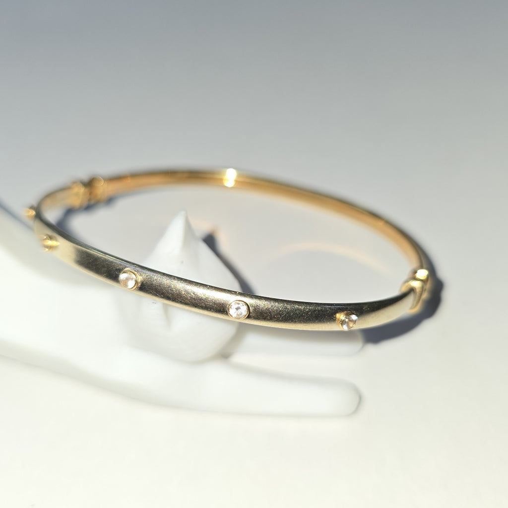PULSERA RIGIDA ORO 14 K 6 GRMS (SEMINUEVO)