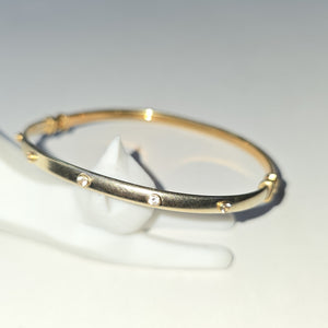 PULSERA RIGIDA ORO 14 K 6 GRMS (SEMINUEVO)
