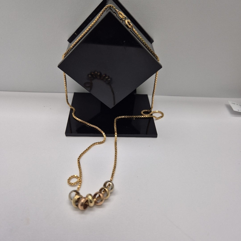 GARGANTILLA ORO 14 K 6.5 GRMS (SEMINUEVO)