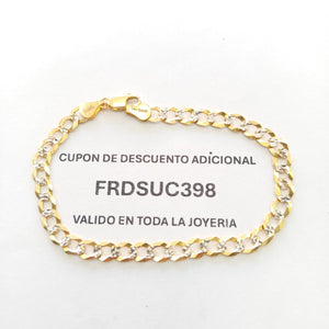 PULSERA BARBADA 14K 21 CM 6.3 GR (NUEVO)