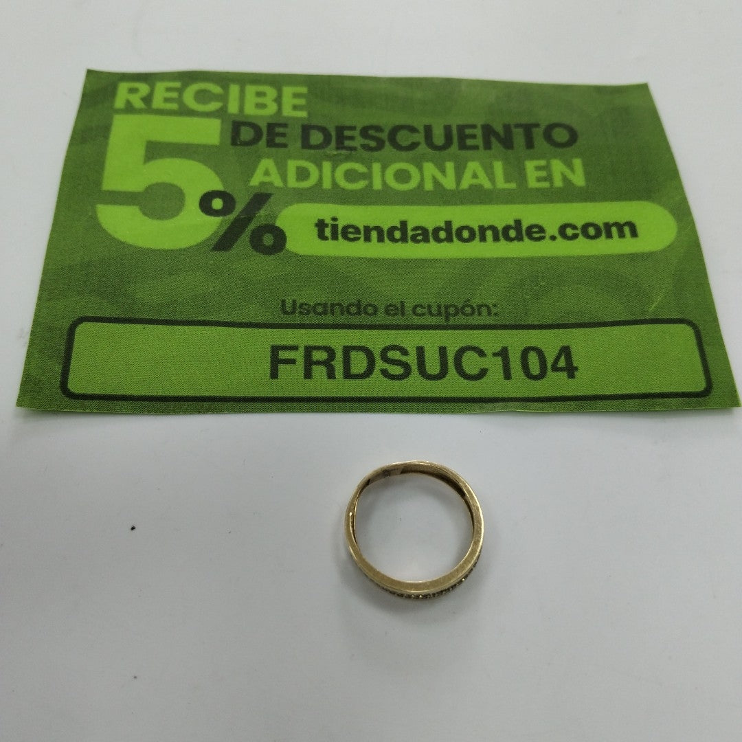 ANILLO ORO 14 K 2,20 GRMS (SEMINUEVO)