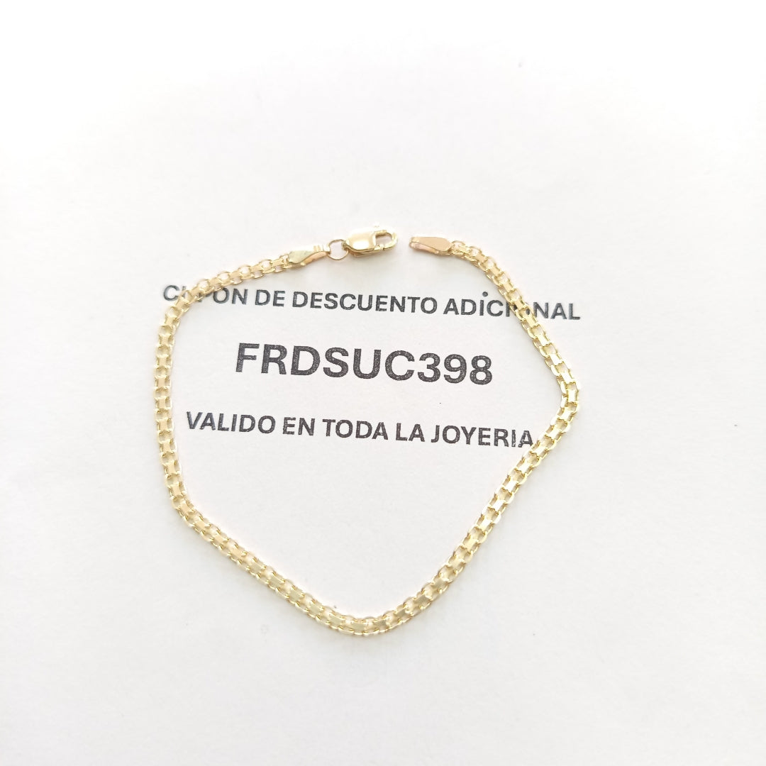 PULSERA BISMARK 14K 18 CM 2.4 GR (NUEVO)