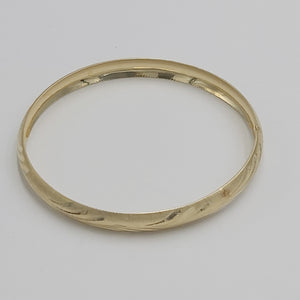 PULSERA RIGIDA ORO 14 K 9.2 GRMS (SEMINUEVO)
