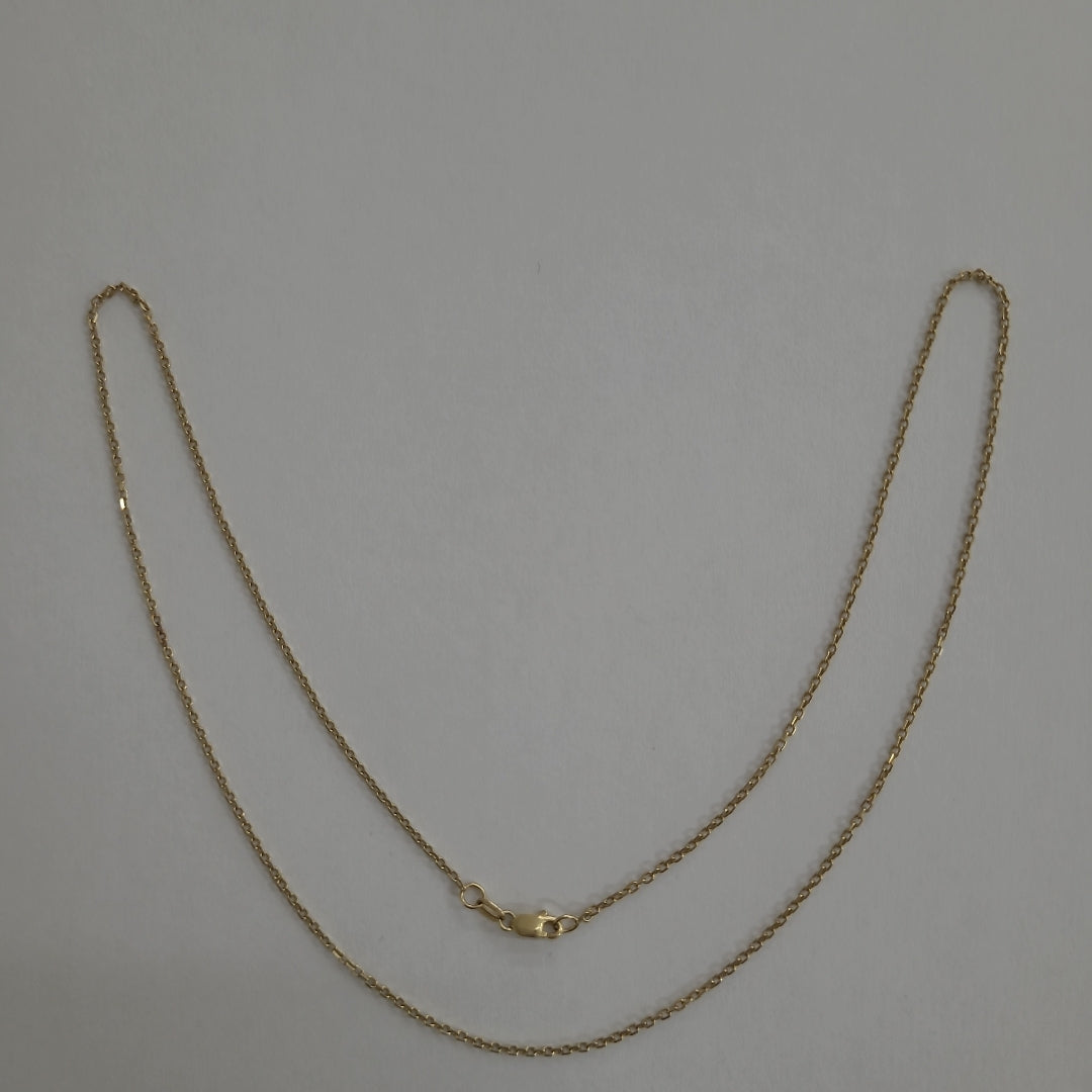 CADENA ORO 14 K 2,40 GRMS (SEMINUEVO)