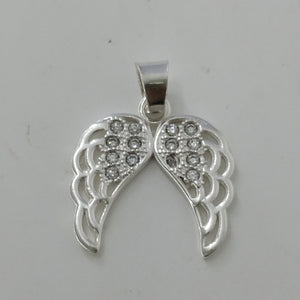 DIJE ALAS C/CIRCONIAS PLATA .925 2.3 GR (NUEVO)
