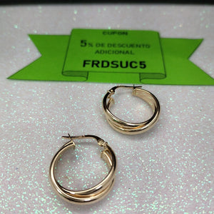ARRACADAS ORO 14K 2.1 (NUEVO)