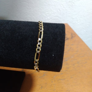 PULSERA 3X1 14K 18 CM 4 GR (NUEVO)