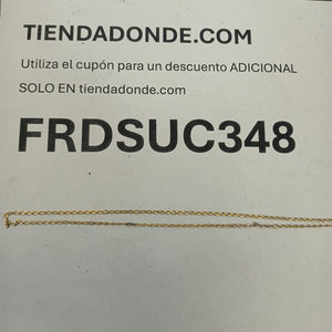 CADENA ORO 14 K 1.5 GRMS (SEMINUEVO)