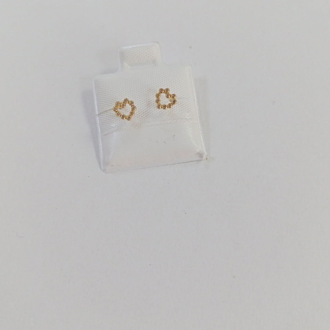 BROQUELES BROQUEL FIG CORAZON 14K 0.23 GR (NUEVO)