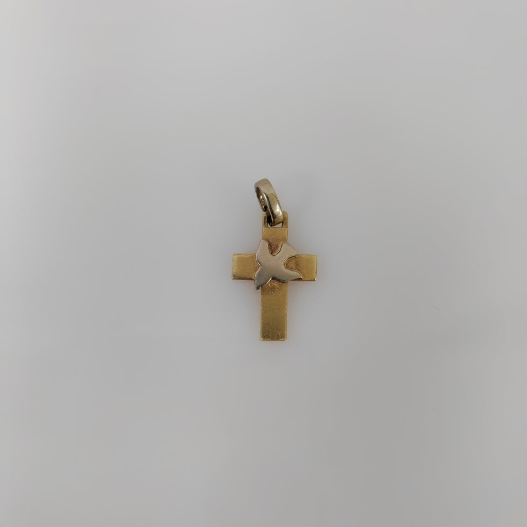CRUZ, DIJE ORO 14 K 1.6 GRMS (SEMINUEVO)