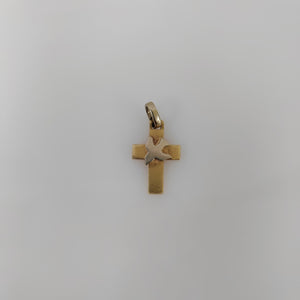 CRUZ, DIJE ORO 14 K 1.6 GRMS (SEMINUEVO)