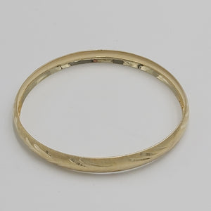 PULSERA RIGIDA ORO 14 K 9.1 GRMS (SEMINUEVO)