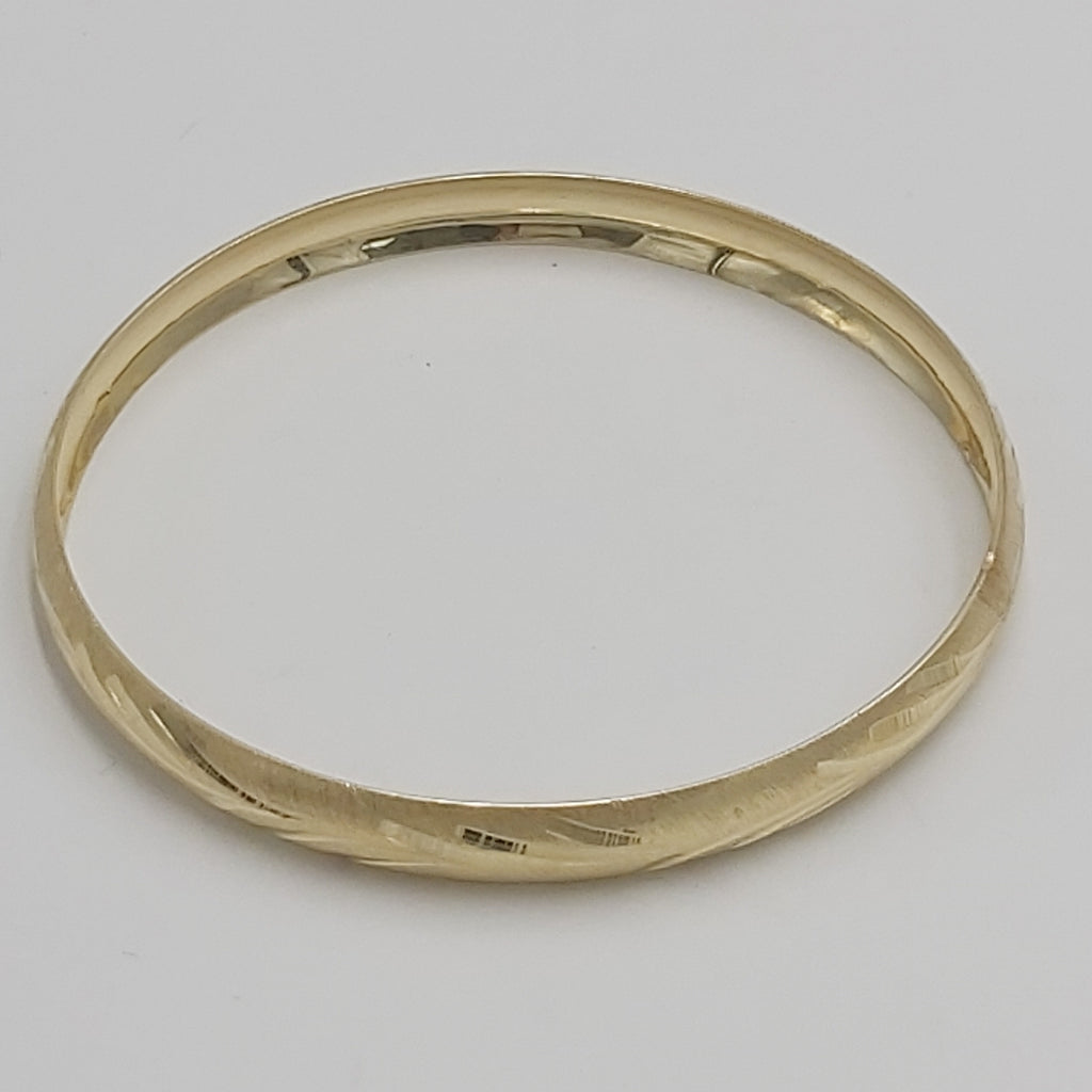 PULSERA RIGIDA ORO 14 K 9.1 GRMS (SEMINUEVO)